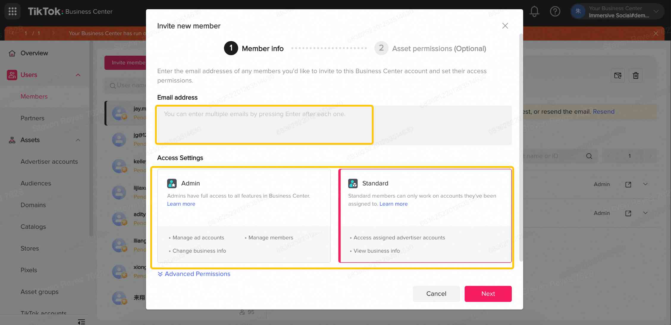 在广告管理工具中管理品牌使命视频