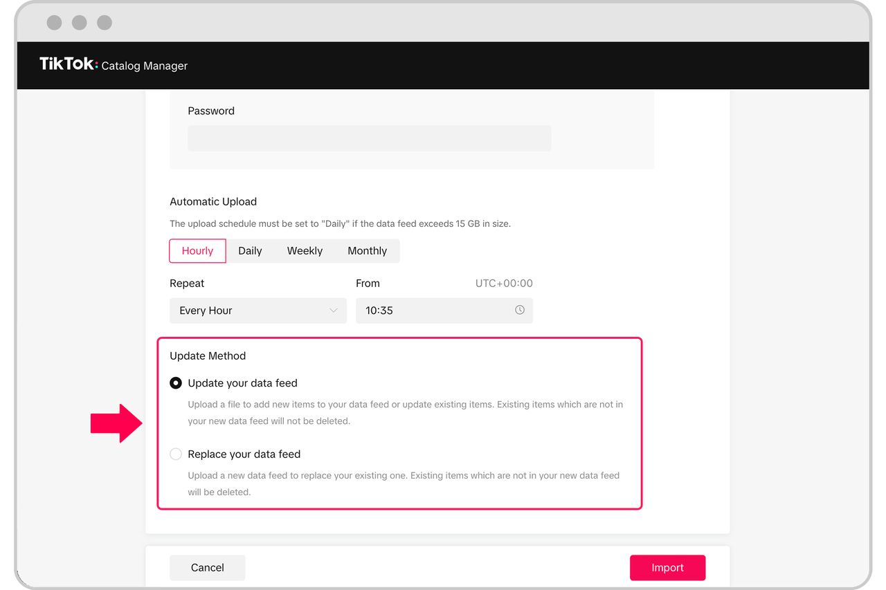 Nuvemshop上的TikTok设置指南