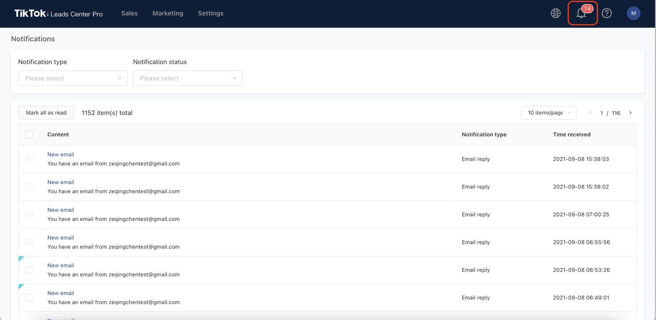 Get Started Leads Center Pro TikTok For Business