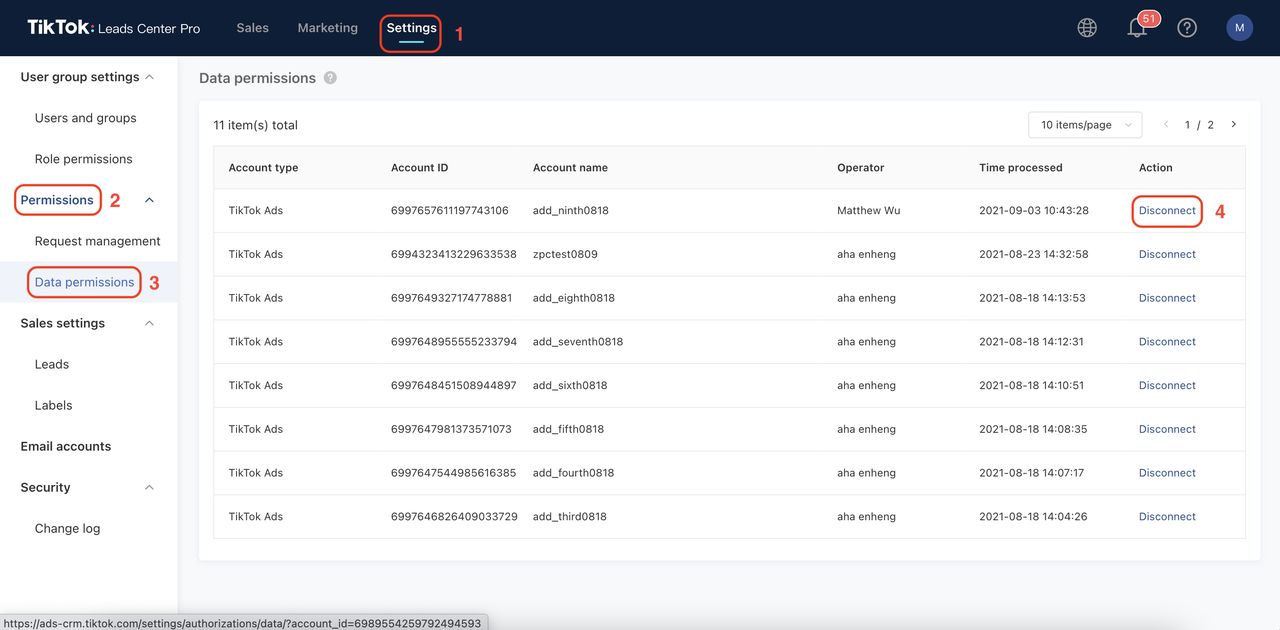Get Started Leads Center Pro TikTok For Business