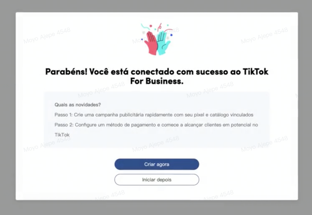 TikTok on Loja Integrada 设置指南