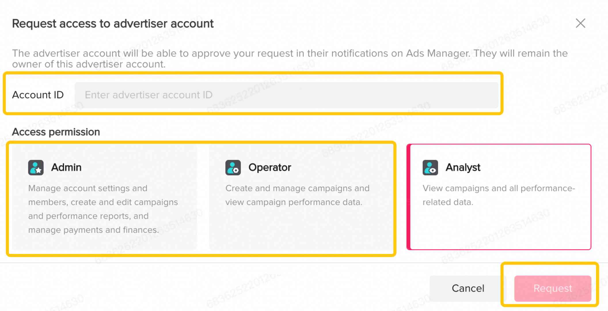 在广告管理工具中管理品牌使命视频