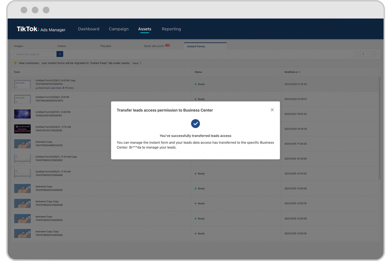 将潜在客户从代理广告帐户转移到品牌商务中心