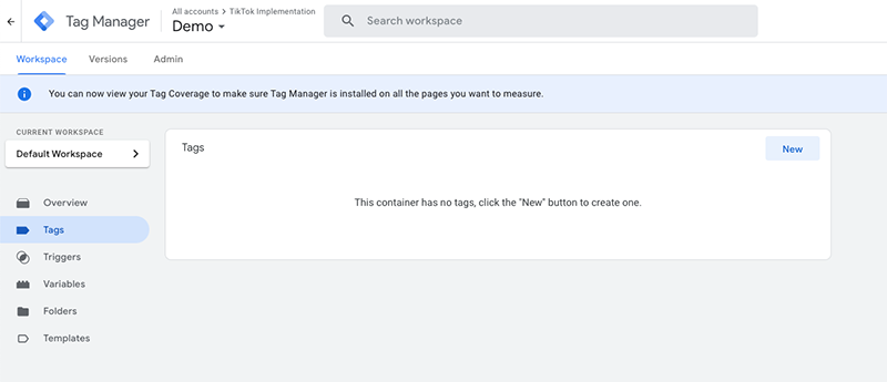 Google Tag Manager - Demo
