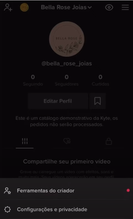 Kyte 上的 TikTok设置指南