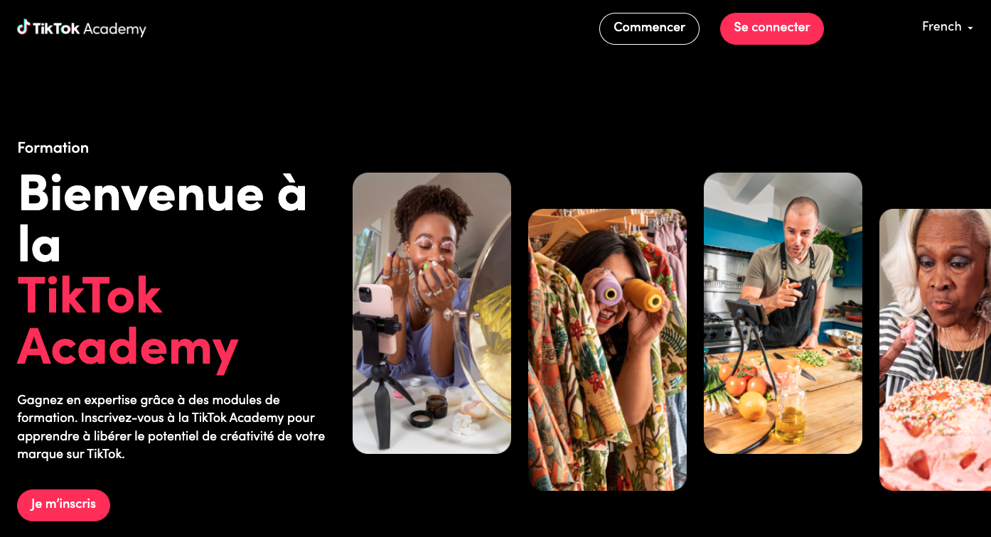 Creator Next Tiktok C est Quoi Présentation de TikTok Academy | TikTok For Business Blog | TikTok For  Business Blog